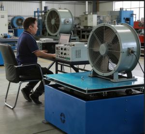 振动台用途之：工业风机耐振动测试方案